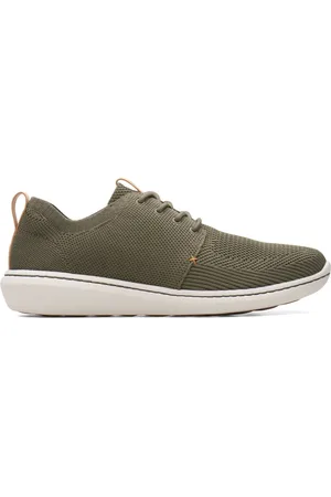 Clarks Sko, Herre, Grøn, 41 1/2 EU, Step Urban Mix Sneakers