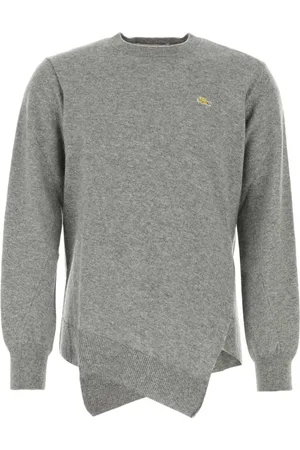 Comme des Garçons Strik, Herre, Grå, L, Uld, Uld Sweater