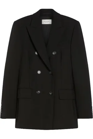 Sportmax Jakke, Dame, Sort, S, Uld, Gelly Blazer