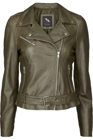 Btfcph Jakke, Dame, Grøn, S, Uld, Biker Jacket 10575
