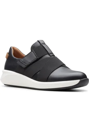 Clarks Sko, Dame, Sort, 36 EU, Læder, Un Rio Strap