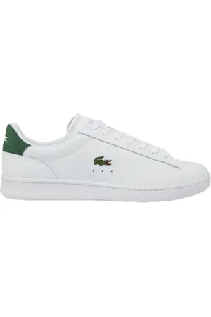 Lacoste Sko, Herre, Hvid, 42 EU, Læder, Sporty Læder Sneakers
