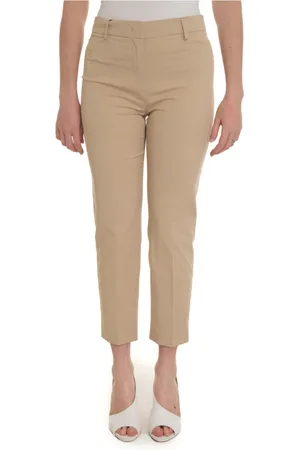 Max Mara Bukser, Dame, , 2XL, Bomuld, Cecco Klassiske Bukser