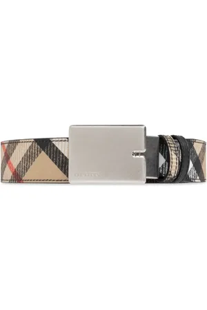 Burberry Tilbehør, Herre, , 90 CM, Bomuld, Reversibelt B Cut Bælte