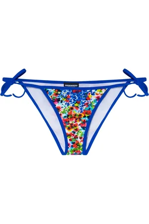 Dsquared2 Badetøj, Dame, Blå, M, Bikiniunderdel