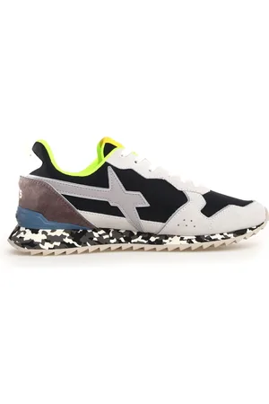 W6YZ Sko, Herre, Flerfarvet, 42 EU, Stof Sneakers: Jet Model