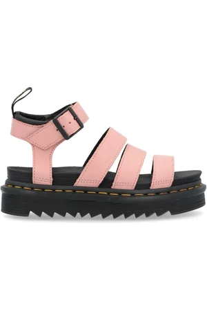 Dr. Martens Sko, Dame, Lyserød, 39 EU, Læder, Blaire Pisa Lædersandal