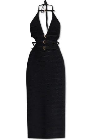 Cult Gaia Kjole, Dame, Sort, M, Uld, Kjole Evaleigh