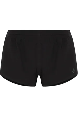 Y-3 Shorts, Dame, Sort, L, Polyester, Shorts med perforering