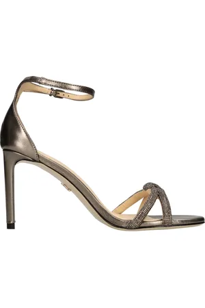 Lola Cruz Sko, Dame, Grå, 35 EU, Læder, Sandaler Grå