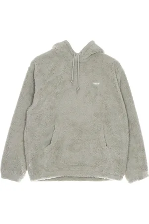 Obey Sweathshirts & Hoodies, Herre, Grå, XL, Uld, hættetrøje