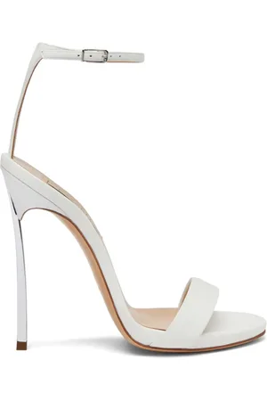Casadei Sko, Dame, Hvid, 40 1/2 EU, Læder, Marta Lædersandal