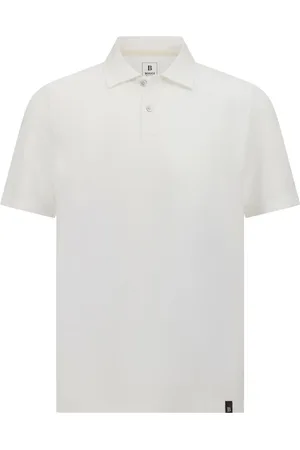 Boggi Milano Top, Herre, Hvid, 3XL, Bomuld, High-Performance Piqué Polo Shirt