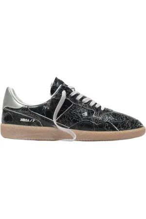 Hidnander Sko, Dame, Sort, 36 EU, Læder, Retro L?dersneakers