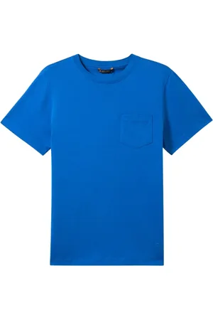 Brooks Brothers Top, Herre, Blå, L, Bomuld, Bomuld Lomme T-Shirt