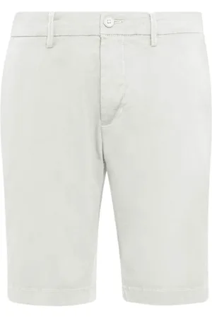 Boggi Milano Shorts, Herre, Hvid, XL, Stretch Gabardine Short Pant