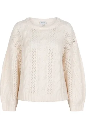 Dante 6 Strik, Dame, , S, Uld, Cable Knit Sweater
