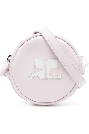 Courrèges Taske, Dame, Lyserød, ONE SIZE, Bomuld, Circle Bag Redesign