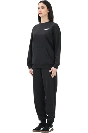 PUMA Sport, Dame, Sort, XL, Sort Casual Tracksuit Sæt Forår/Sommer