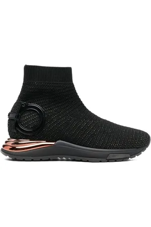 Salvatore Ferragamo Sko, Dame, Sort, 35 EU, Polyester, Gardena Sneaker