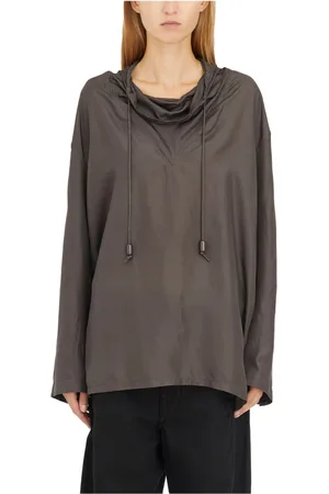 LEMAIRE Bluser & Skjorter, Dame, Brun, S, Silketop
