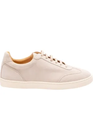 Brunello Cucinelli Sko, Herre, , 41 EU, Suede, Velvet Suede Sneakers