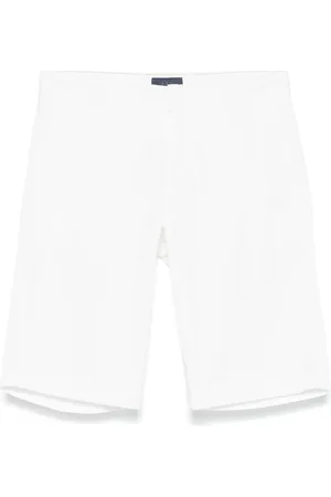 FAY Shorts, Herre, Hvid, W31, Uld, Stilfulde Bukser til Mænd