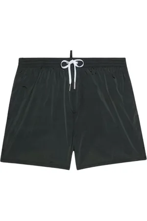 Dsquared2 Badetøj, Herre, Sort, XL, Uld, Stilfuldt og komfortabelt strandtøj
