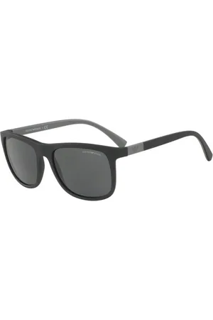 Emporio Armani Tilbehør, Herre, Sort, 57 MM, Solbriller