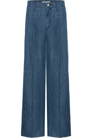 Cambio Jeans, Dame, Blå, S L32, Uld, Stilfulde Alina Jeans til Kvinder