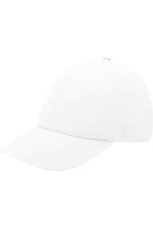 Courrèges Tilbehør, Dame, Hvid, S, Bomuld, Bomuld Baseball Cap med Logo Detalje