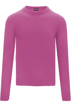 Colmar Strik, Herre, Lyserød, 2XL, Bomuld, Bomulds Langærmet Sweater