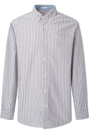 Pepe Jeans Skjorte, Herre, Hvid, M, Bomuld, Casual Bluser