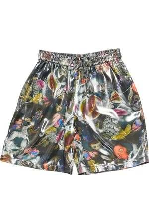 Acne Studios Shorts, Herre, Flerfarvet, M, Uld, Graphic Print Shorts