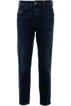 Diesel Jeans, Dame, Blå, W30, Bomuld, Slim-fit Jeans