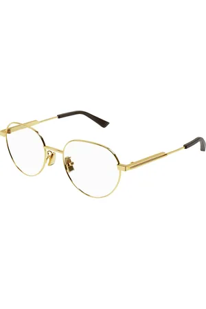 Bottega Veneta Tilbehør, unisex, Gul, 51 MM, Uld, Brillerammer Solbriller