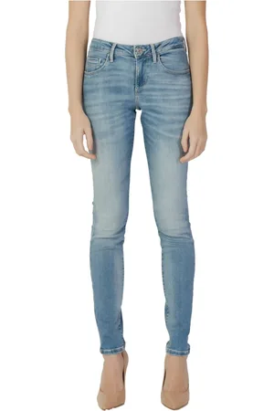 Guess Jeans, Dame, Blå, W33 L30, Bomuld, Annette Skinny Jeans
