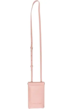 Calvin Klein Tilbehør, Dame, Lyserød, ONE SIZE, Bomuld, Cotton Blend Phone Crossbody