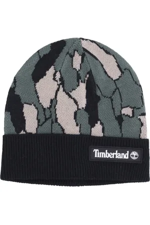 Timberland Tilbehør, Herre, Grøn, ONE SIZE, Uld, Camo Strik Hue