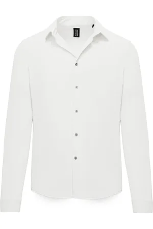 Bomboogie Skjorte, Herre, Hvid, XL, Nylon, Teknisk skjorte