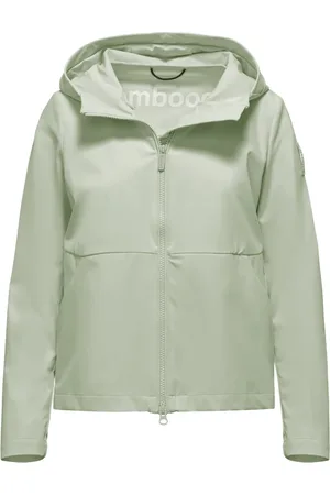 Bomboogie Jakke, Dame, Grøn, 3XL, Uld, Uforet Regnjakke