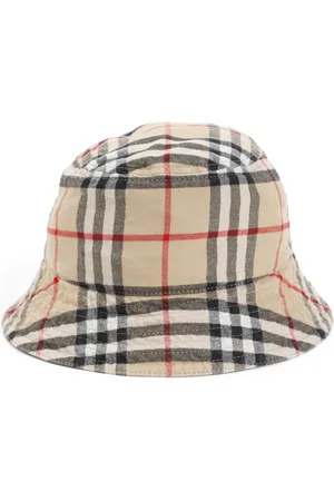 Burberry Tilbehør, Dame, , M, Bomuld, Archive Check Bucket Hat