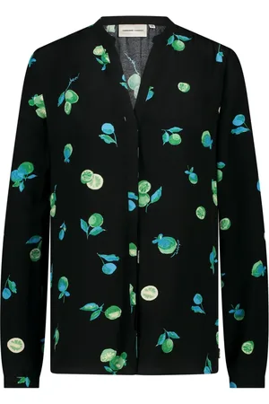 Fabienne Chapot Bluser & Skjorter, Dame, Sort, L, Uld, Collina Bluse