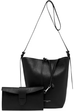 Gianni chiarini Taske, Dame, Sort, ONE SIZE, Uld, Sort Skuldertaske Amelia