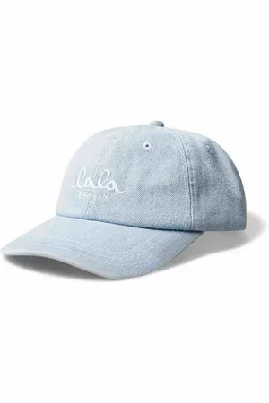 LALA BERLIN Tilbehør, unisex, Blå, ONE SIZE, Bomuld, Carlo Cap