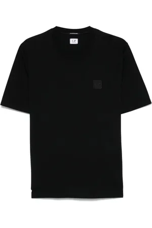 C.P. Company Top, Herre, Sort, M, Bomuld, 999 Sort T-shirt