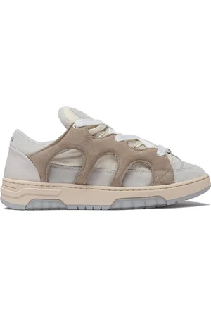 PAURA Sko, Herre, , 41 EU, Nylon, Italiensk Håndværk Nylon og Ruskind Sneakers