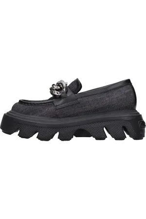 Casadei Sko, Dame, Sort, 37 EU, Læder, Loafers