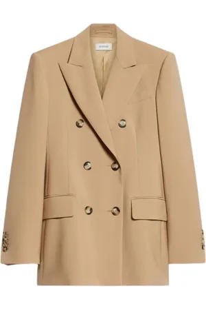 Sportmax Jakke, Dame, , XS, Uld, Klassisk Uld Blazer