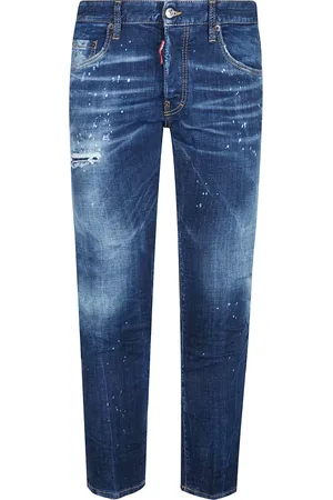 Dsquared2 Jeans, Herre, Blå, M, Fede Skater Jeans til Mænd